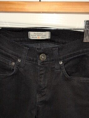 Principle Denim Innovators Black Skinny Jeans Premium Stretch Denim